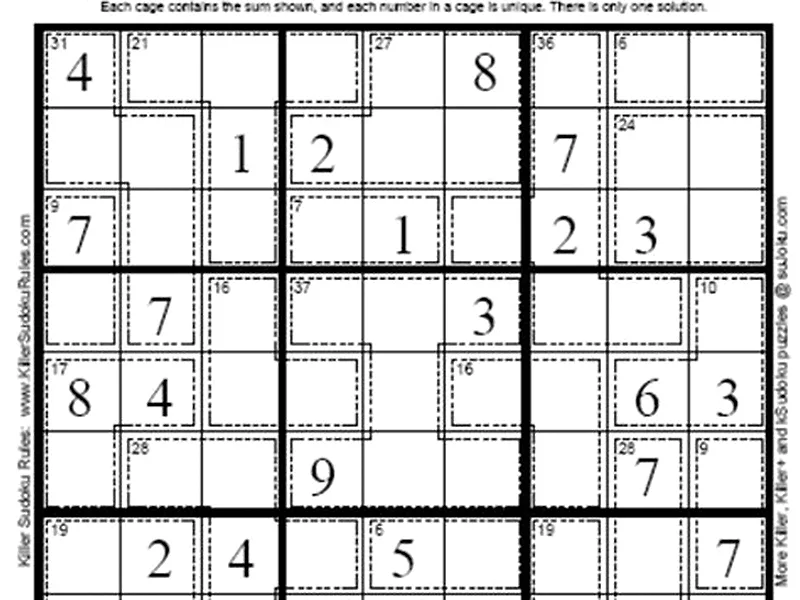 Puzzle variants